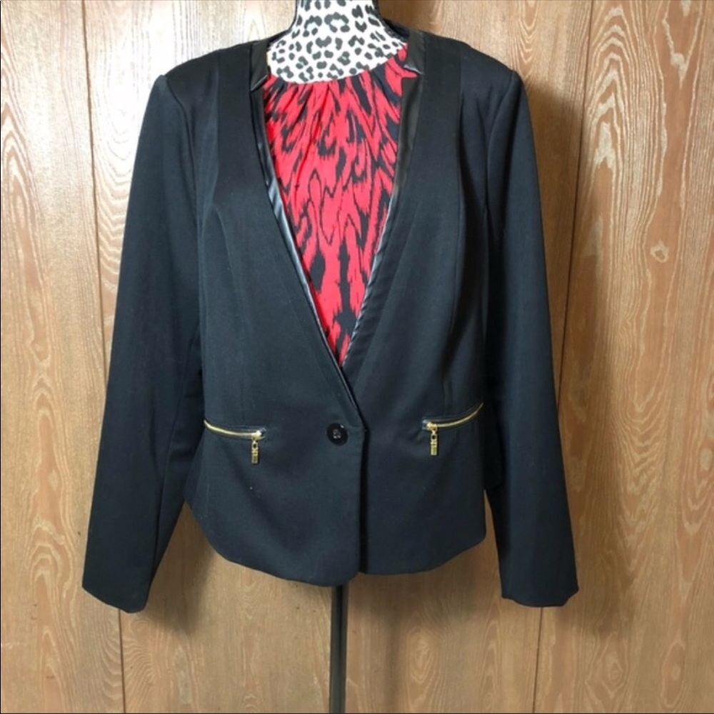 City Chic Black Blazer